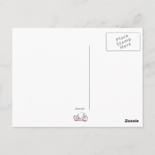 種の播種と痩身トランプに対する異議の播種 ポストカード (裏面)