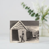 種の時期と収穫(グラントウッドによる) シーズンポストカード (スタンド正面)