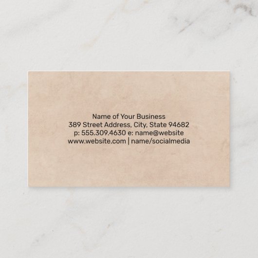 種の植え付け 名刺 (裏面)