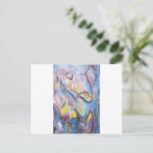 種の起源(抽象芸術表現) ポストカード (スタンド正面)