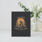 種をまく種を刈り取る、植物愛好家、植物学 案内ポストカード (スタンド正面)