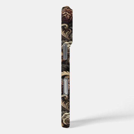 種をまく – ゴシック様式の花柄 Case-Mate iPhoneケース (裏面 / 右)