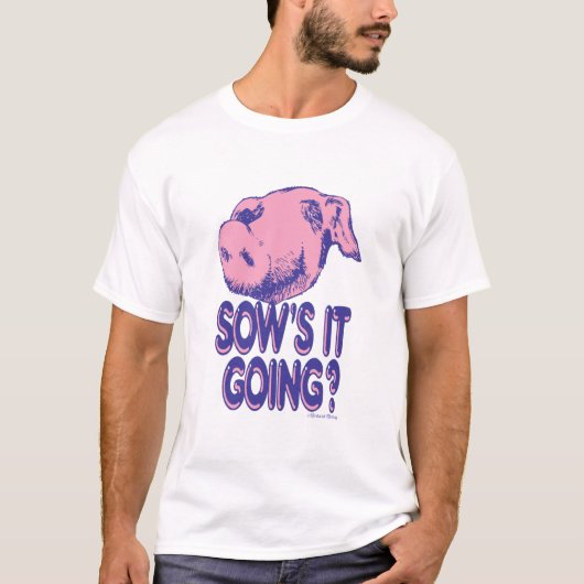 種をまく Tシャツ (正面)