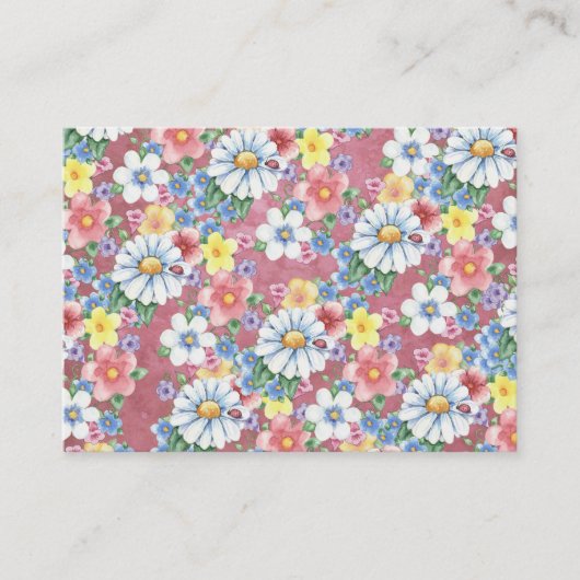 種を植え、ビジネスの成長を見る – SRF 名刺 (正面)