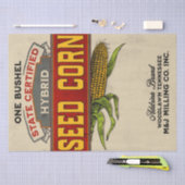 種トウモロコシのヴィンテージのスタイルの供給袋 薄葉紙 (クラフト)