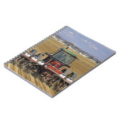 種トウモロコシプランターを引っ張るトラクター ノートブック (左側)