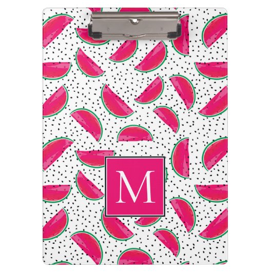 種パターンのネオンスイカ クリップボード (正面)