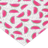 種パターンのネオンスイカ テーブルクロス (アングル)