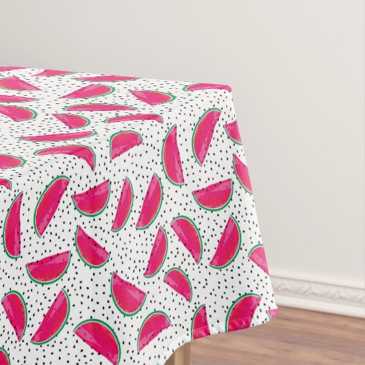 種パターンのネオンスイカ テーブルクロス (インサイチュ)