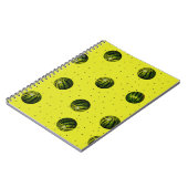 種子が入ったスイカ ノートブック (左側)