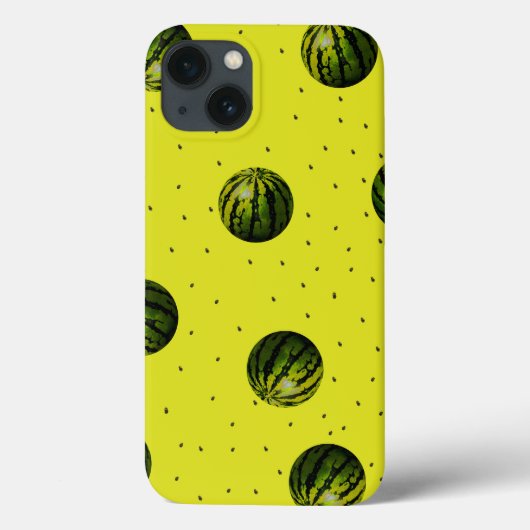 種子が入ったスイカ Case-Mate iPhoneケース (裏面)