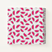 種子にネオンスイカ ノートブック (裏面)