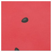 種子のあるスイカ（大規模） ファブリック (クローズアップ)