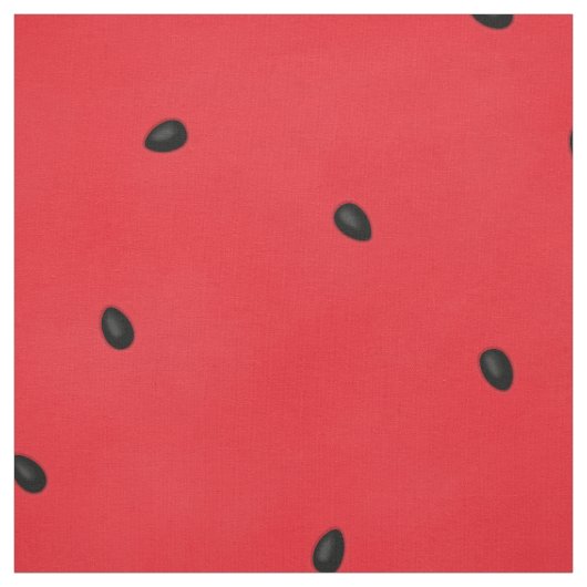 種子のあるスイカ（大規模） ファブリック (見本)