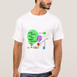 種子のベクターと名言アート Tシャツ