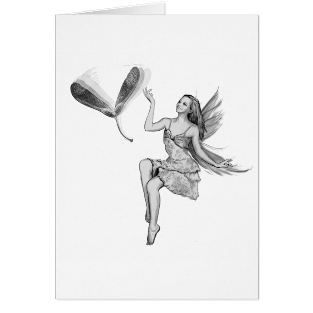 種子を持つシルバーメープルの妖精 (正面)