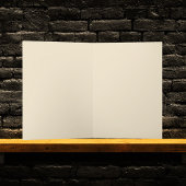 種子パケット丁合ヴィンテージ花畑を折り畳む ノートカード