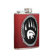 種族くまのフラスコカスタムなくま爪の芸術の飲み物のフラスコ フラスク (右)