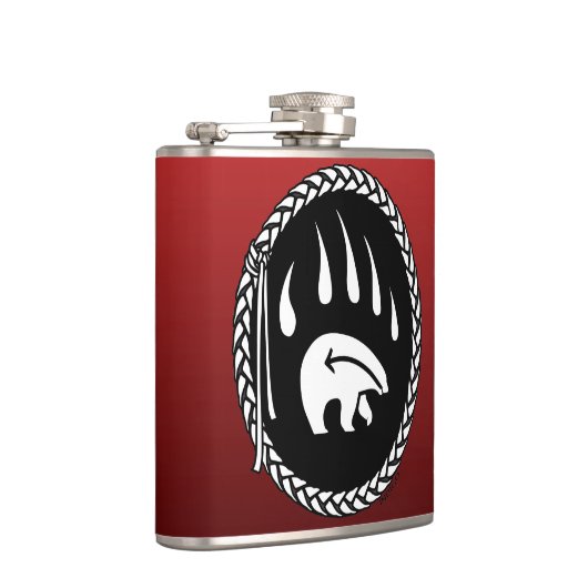 種族くまのフラスコカスタムなくま爪の芸術の飲み物のフラスコ フラスク (右)