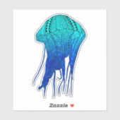 種族のくらげ シール (シート)