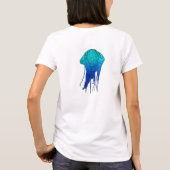 種族のくらげ Tシャツ (裏面)