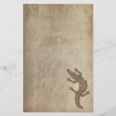 種族のわに 便箋 (正面)