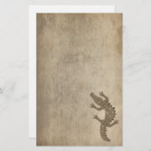 種族のわに 便箋 (正面/裏面)