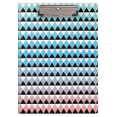 種族のアステカでグラデーションなパターン クリップボード (正面)