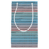 種族のアステカでグラデーションなパターン スモールペーパーバッグ (正面)