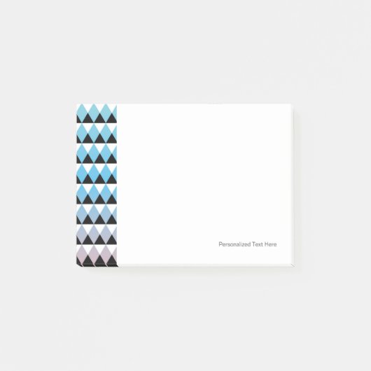 種族のアステカでグラデーションなパターン ポストイット (正面)