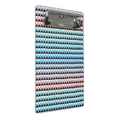 種族のアステカでグラデーションなパターン ミニクリップボード (アングル)