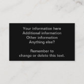 種族のアステカなパターンカスタムな名刺 名刺 (正面)