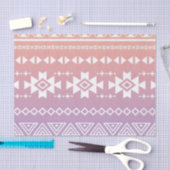 種族のアズテック派のグラデーションなパターン 薄葉紙 (クラフト)