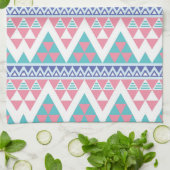 種族のアズテック派の多彩なパターン キッチンタオル (折り畳み)