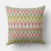 種族のイカット クッション (裏面)