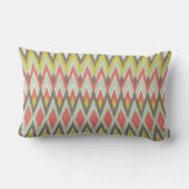 種族のイカット ランバークッション (裏面)