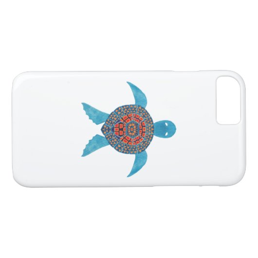 種族のウミガメ Case-Mate iPhoneケース (裏面(横))