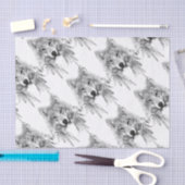 種族のオオカミの精神 薄葉紙 (クラフト)