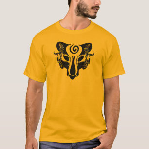 種族のオオカミ Tシャツ