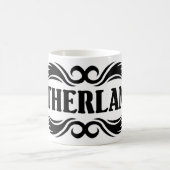 種族のオランダ コーヒーマグカップ (中央)