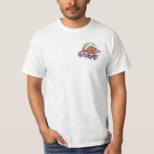 種族のカメレオンメンズワイシャツ Tシャツ