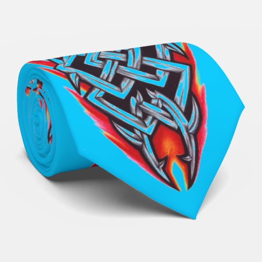 種族のケルト結び目模様の入れ墨 ネクタイ (ロール)