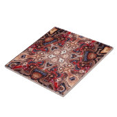 種族のサイケデリックな地球のセラミックタイル タイル (側面)