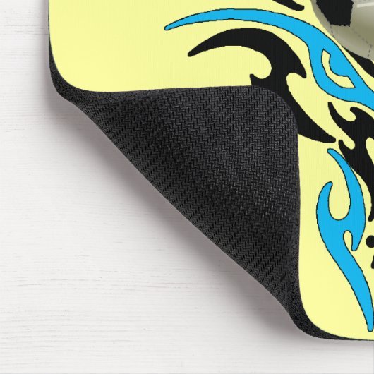 種族のサッカーボール マウスパッド (コーナー)