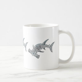 種族のシュモクザメの覆いのマグ コーヒーマグカップ