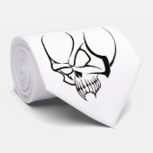 種族のスカルのタイ ネクタイ (ロール)