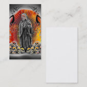 種族のスカルの死神の恐い名刺 名刺 (正面/裏面)