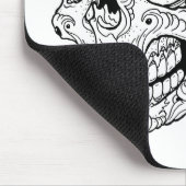 種族のスカル マウスパッド (コーナー)