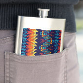 種族のデザインの抽象デザイン フラスク (インサイチュ)