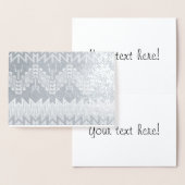 種族のデザインの抽象デザイン 箔カード (ディスプレー)